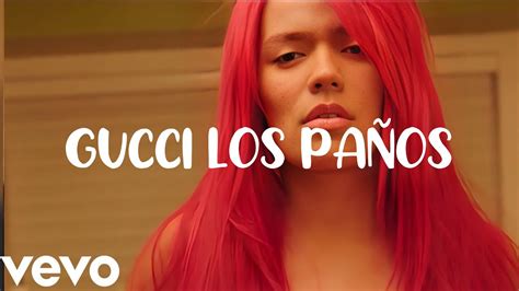 karol g gucci los paños lyrics|gucci los panos karol g.